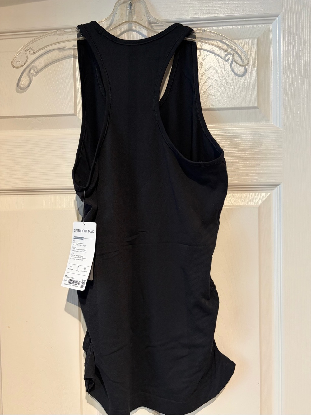 Athleta Black Racerback Performance Tank - Picture 3 of 6